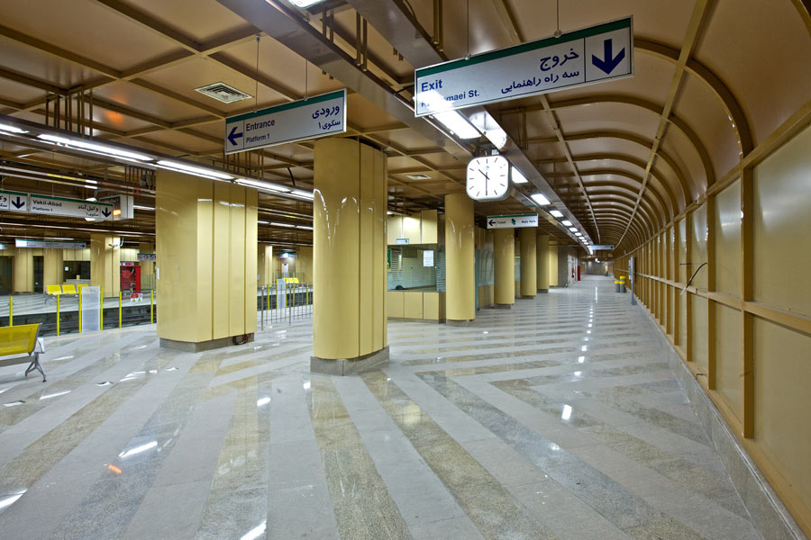 ایستگاه شماره 8 قطار شهری مشهد